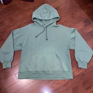 TNA FOREST GREEN BOYFRIEND HOODIE